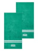 Jack & Jones Strandtuch JACCLUB TOWEL 2er Pack Navy/Grün Bild 2