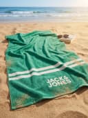 Jack & Jones Strandtuch JACCLUB TOWEL 2er Pack Navy/Grün Bild 3