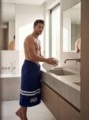 Jack & Jones Strandtuch JACCLUB TOWEL 2er Pack Blau/Grün Bild 1