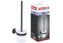 tesa WC-Garnitur MOON Toilettenbürstenhalter Schwarz Selbstklebend Bild 2