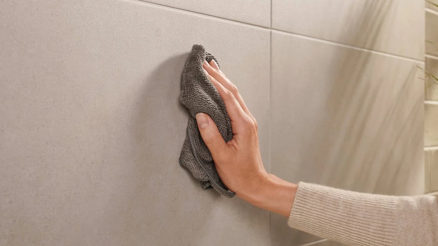 tesa WC-Garnitur MOON Toilettenbürstenhalter Schwarz Selbstklebend - Bild 4