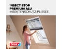 tesa Insektenschutzrollo Alu Teleskopierbar Weiß Für Dachfenster Bild 3