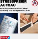 tesa Insektenschutzrollo Alu Teleskopierbar Weiß Für Dachfenster Bild 5