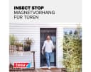 tesa Insektenschutz-Vorhang Magnetvorhang Anthrazit Bild 3
