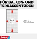 tesa Insektenschutz-Vorhang Magnetvorhang Anthrazit Bild 4