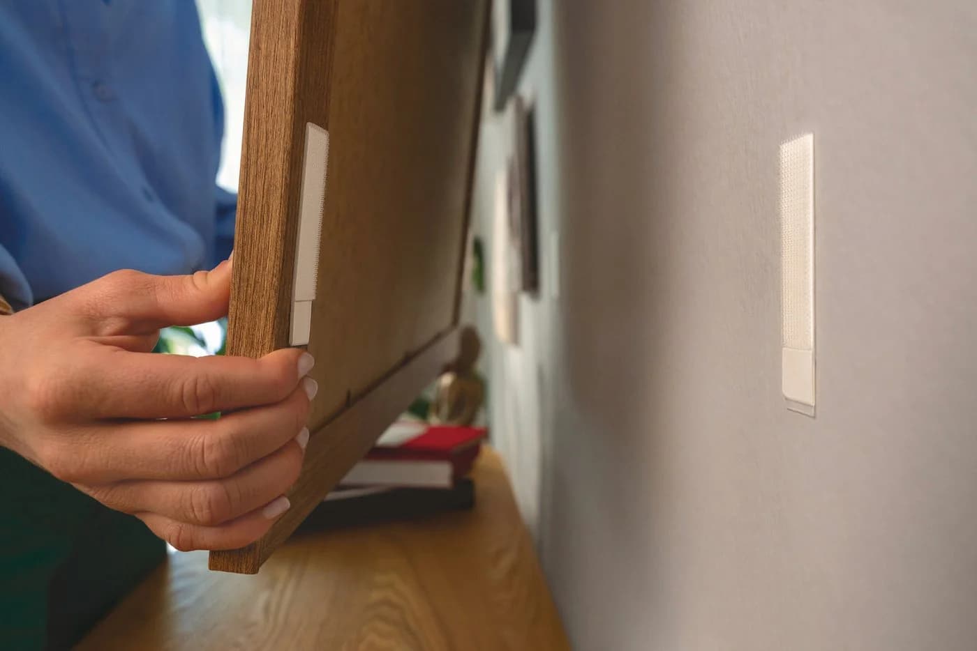 tesa Klebehaken Powerstrips CLICK Größe S ohne Bohren - Bild 3