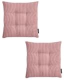 Magma Heimtex Stuhlkissen 2er Set Inga Rosa Cordstoff Bild 2