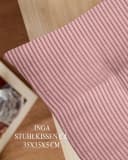 Magma Heimtex Stuhlkissen 2er Set Inga Rosa Cordstoff Bild 3