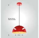 LED Universum Pendelleuchte Jada Rot Höhenverstellbar Bild 1