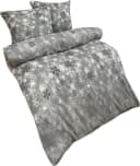 One Home Bettwäsche Winter Fleece 2-teilig Schneeflocken Bild 1
