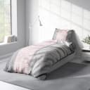 One Home Bettwäsche Streifen Mikrofaser 4-teilig Modern Bild 3