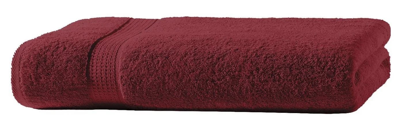 One Home Duschtuch Royal Frottee Bordeaux Modern - Bild 2