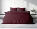 One Home Bettwäsche Doubleface Rot 3-teilig Fleece Bild 1