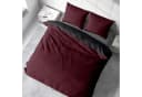 One Home Bettwäsche Doubleface Rot 3-teilig Fleece Bild 4