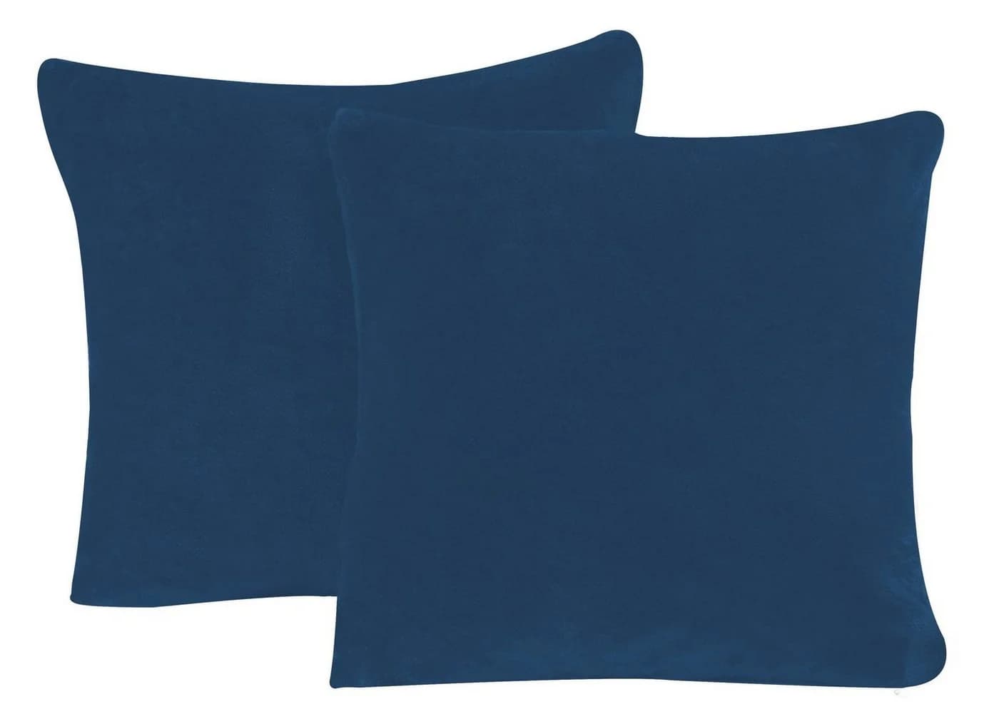 One Home Kissenbezüge Winter Cashmere Touch Unifarben, 2 Stück, Teddy Plüsch - Bild 2