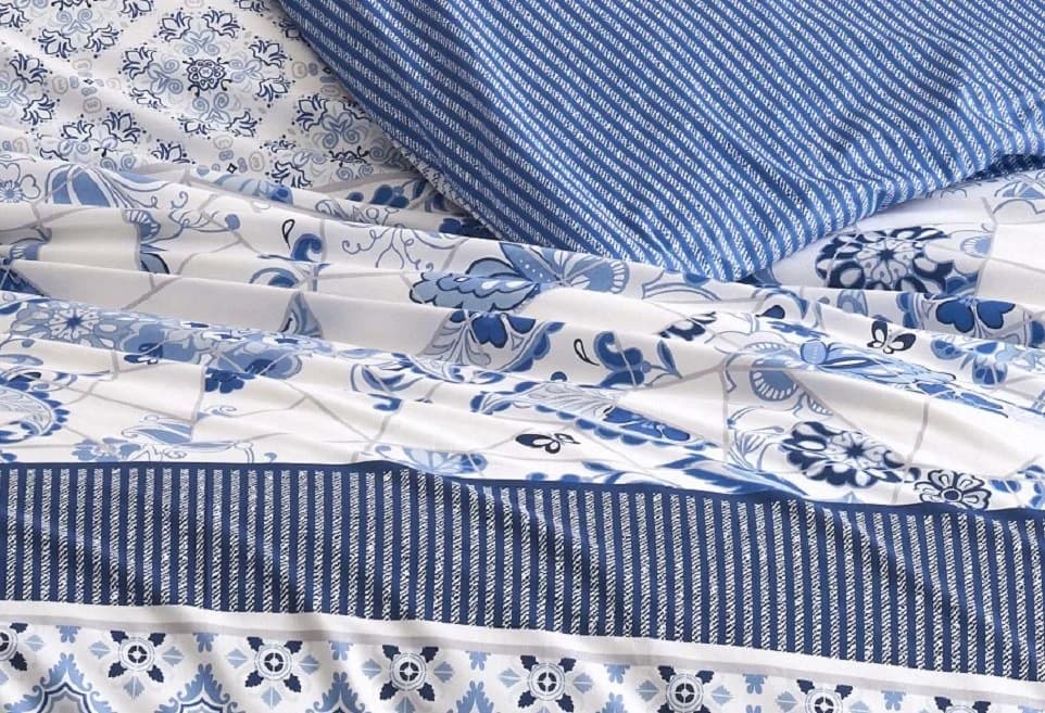 One Home Bettwäsche Retro Paisley 2-teilig Baumwolle