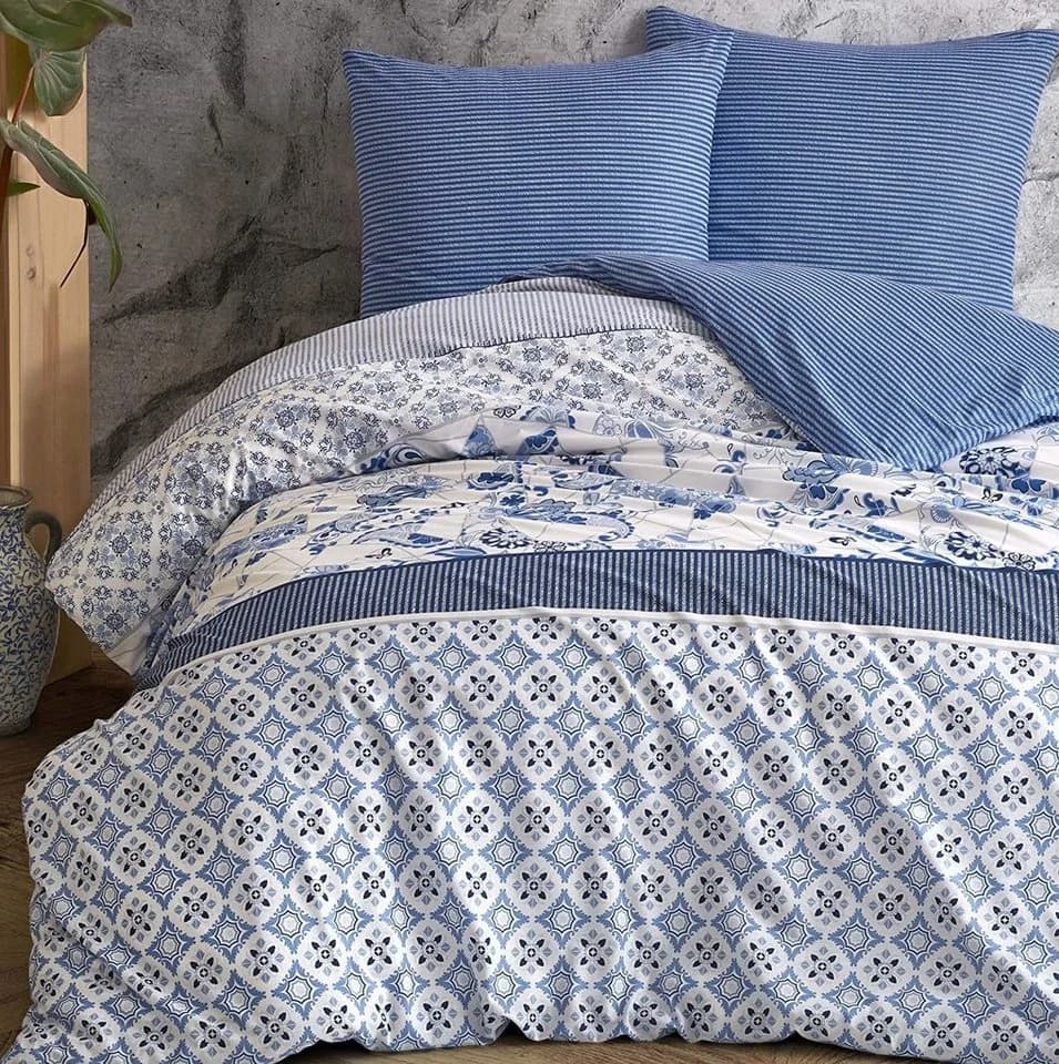 One Home Bettwäsche Retro Paisley 2-teilig Baumwolle - Bild 2
