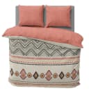 One Home Bettwäsche Boho 3-teilig Renforcé Beige Zick-Zack Bild 2