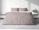 One Home Bettwäsche Stripes Renforcé 3-teilig Beige Modern Bild 1