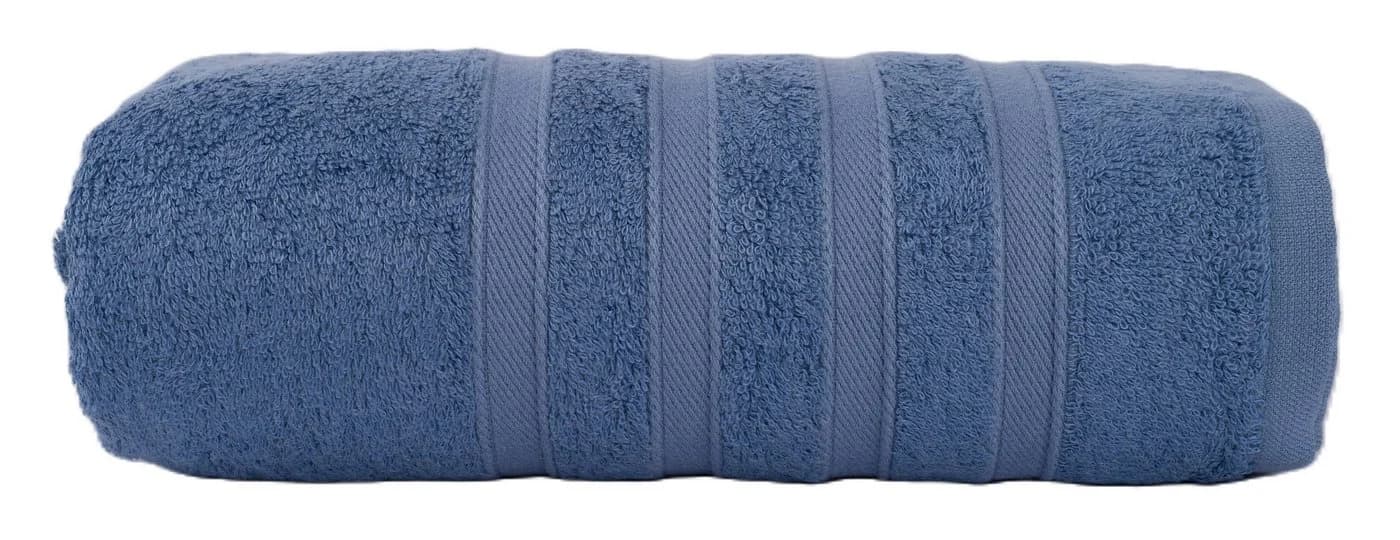 One Home Saunatuch Komfort Frottee 70x200 cm Blau - Bild 2