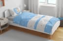 One Home Babybettwäsche Teddy Bären Blau Mikrofaser 2-teilig Bild 3