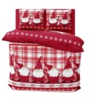One Home Bettwäsche Wichtel Weihnachten Fleece 3-teilig Bild 2