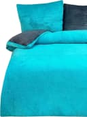 One Home Winter Bettwäsche Cashmere Touch Teddy Plüsch 3-teilig Doppelbett Bild 2