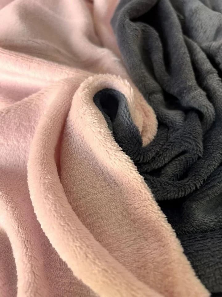 One Home Bettwäsche Winter Cashmere Touch Fleece 2-teilig Teddy Plüsch - Bild 3