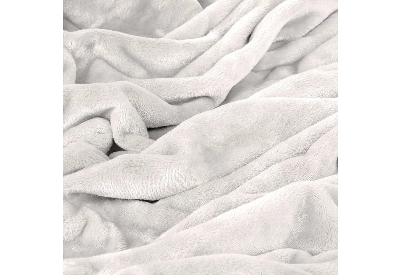 One Home Wohndecke Winter Cashmere Touch Weiß Flauschig Warm - Bild 3