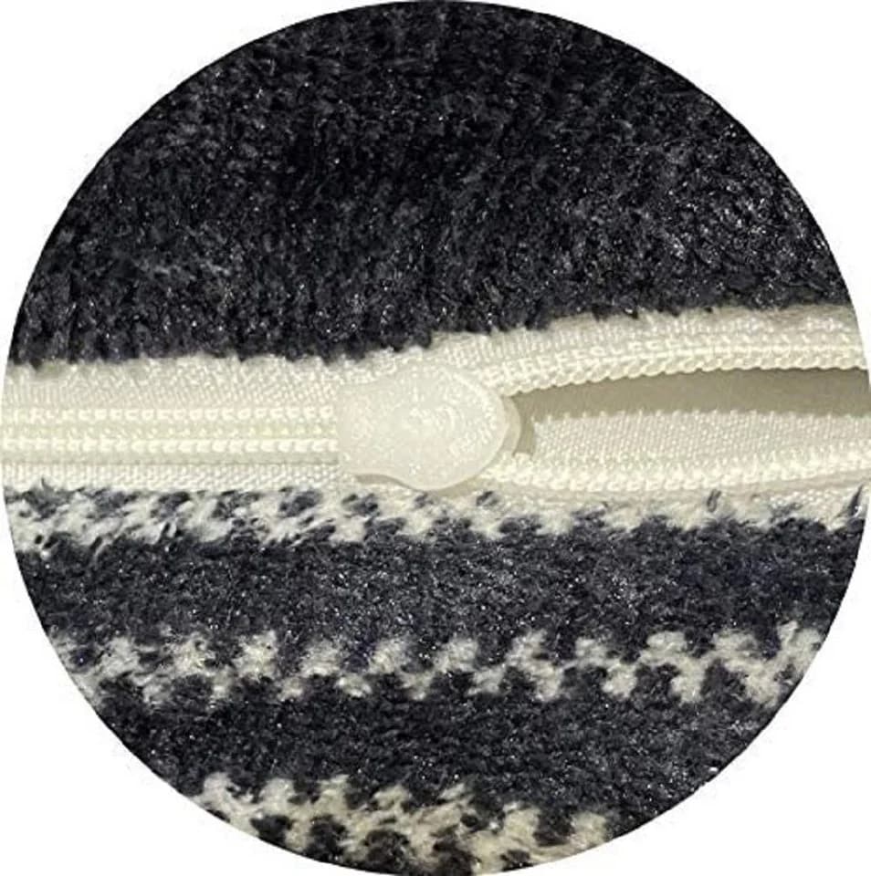 One Home Bettwäsche Winter Cashmere Touch Fleece 2-teilig Grau Kariert - Bild 4