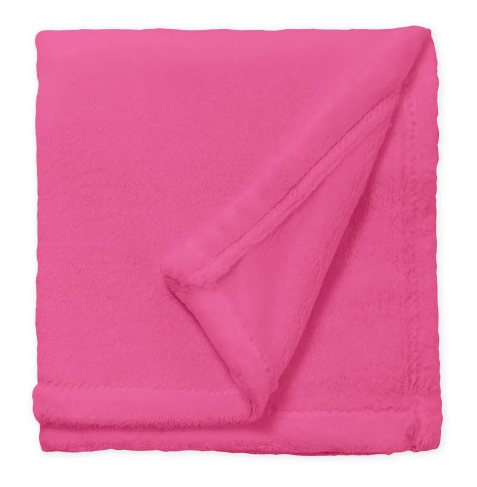 One Home Wohndecke Winter Flausch Rosa 150x200 cm - Bild 2