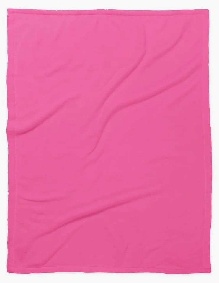 One Home Wohndecke Winter Flausch Rosa 150x200 cm - Bild 3