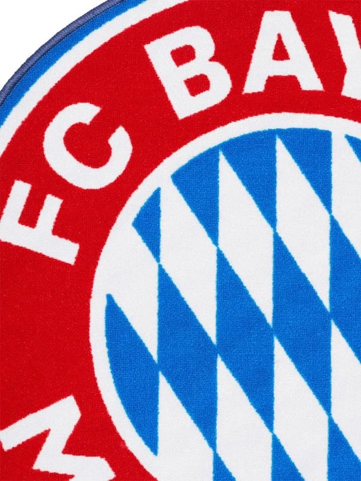 FC Bayern München Teppich Rot Logo 100 cm