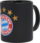 FC Bayern München Becher Tasse Logo Schwarz Keramik Bild 2