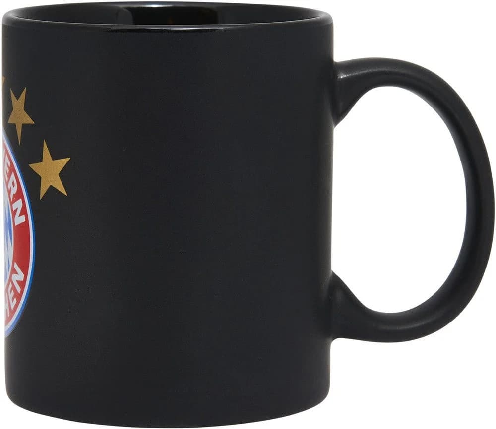 FC Bayern München Becher Tasse Logo Schwarz Keramik - Bild 3