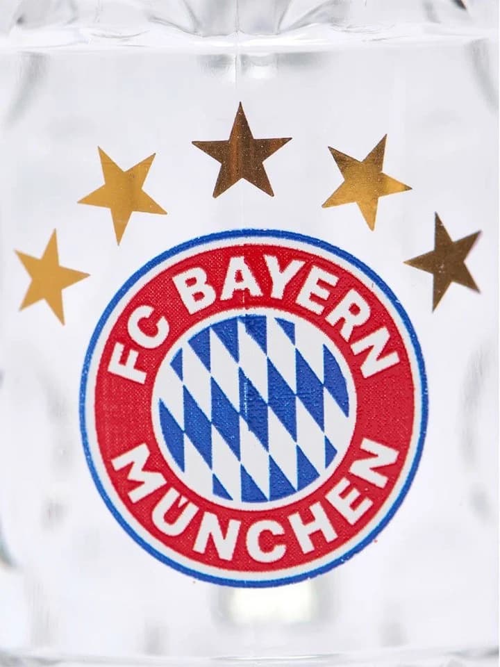 FC Bayern München Schnapsglas mit Logo und Sternen - Bild 4