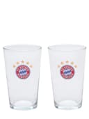 FC Bayern München Gläser-Set 2er Set Weiß Glas Bild 2