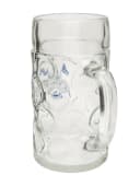 FC Bayern München Maßkrug 1l Glas-Set mit Paulaner Logo Bild 3