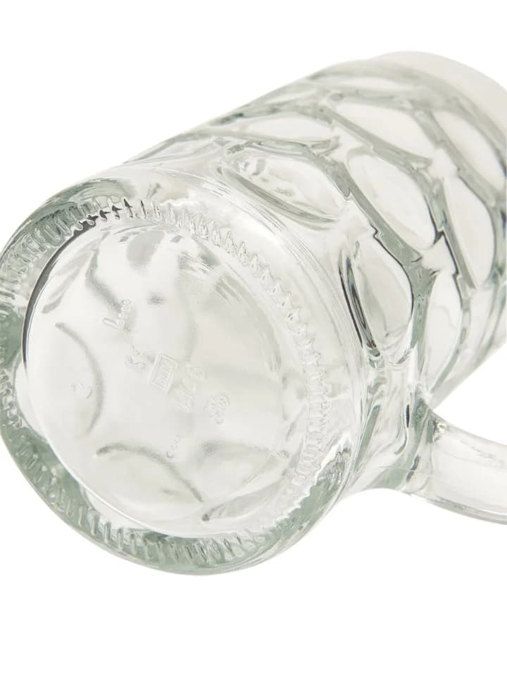 FC Bayern München Maßkrug 1l Glas-Set mit Paulaner Logo - Bild 5