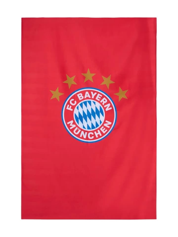 FC Bayern München Bettwäsche Rot Microfaser 135x200cm - Bild 2