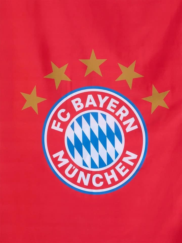 FC Bayern München Bettwäsche Rot Microfaser 135x200cm - Bild 3