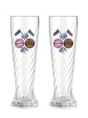 FC Bayern München Weißbierglas 2er-Set Glas Weiß Bild 2