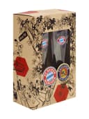 FC Bayern München Weißbierglas 2er-Set Glas Weiß Bild 3