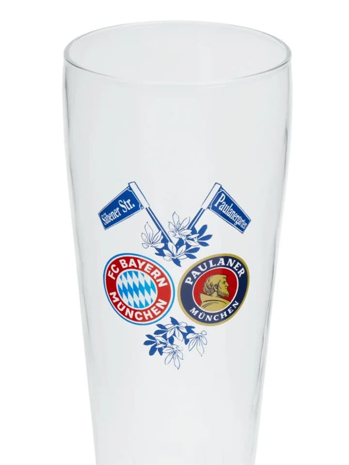 FC Bayern München Weißbierglas 2er-Set Glas Weiß - Bild 4