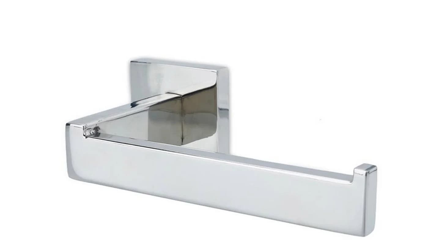 Intirilife Toilettenpapierhalter Silber Edelstahl zum Bohren - Bild 2