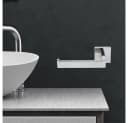 Intirilife Toilettenpapierhalter Silber Edelstahl zum Bohren Bild 5