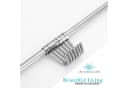 Intirilife Hakenleiste Edelstahl Silber 7 Haken Bild 1