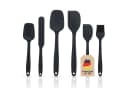 Intirilife Kochbesteck-Set 6-tlg. Schwarz Silikon Spatel Bild 2