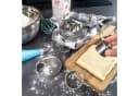 Intirilife 12-teiliges Ausstechformen-Set Edelstahl Rund Silber Bild 4