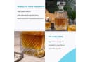 Intirilife Whiskey Karaffe 800 ml Kristallglas Bild 5